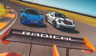 McLaren v Porsche v Radical